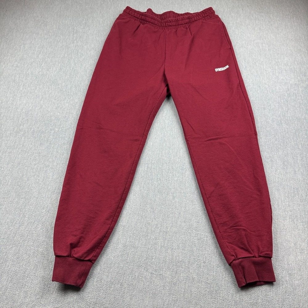 Gymshark Pants Women  XL Red Training Cuffed Joggers 30" Outdoor Workout Casual